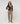 Langarm-Strickjacke - Anthrazit