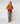 Merinowollpullover mit Rundhalsausschnitt und 3/4-Arm - Moutarde