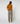 Merinowollpullover mit Rundhalsausschnitt und 3/4-Arm - Moutarde