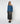 Wollpullover mit U-Boot-Ausschnitt - Denim