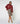 Leder-Bomberjacke - Bordeaux