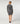 Geripptes Poloshirt – Dunkelgrau