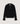 Geripptes Poloshirt – Schwarz