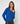 Pullover mit V-Ausschnitt aus Merinowolle – Azurblau