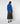 Pullover mit V-Ausschnitt aus Merinowolle – Azurblau