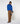 Merino wool turtleneck sweater - Azure Blue