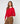 Strickjacke aus Merinowolle – Rot