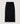 Langer Strickrock – Schwarz