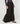 Hose mit weitem Bein – Schwarz