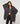 Oversize-Strickjacke mit Fransen