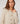 Short structured cardigan - Beige Chiné