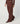 Weite Strickhose - Braun