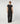 Weite Strickhose – Schwarz